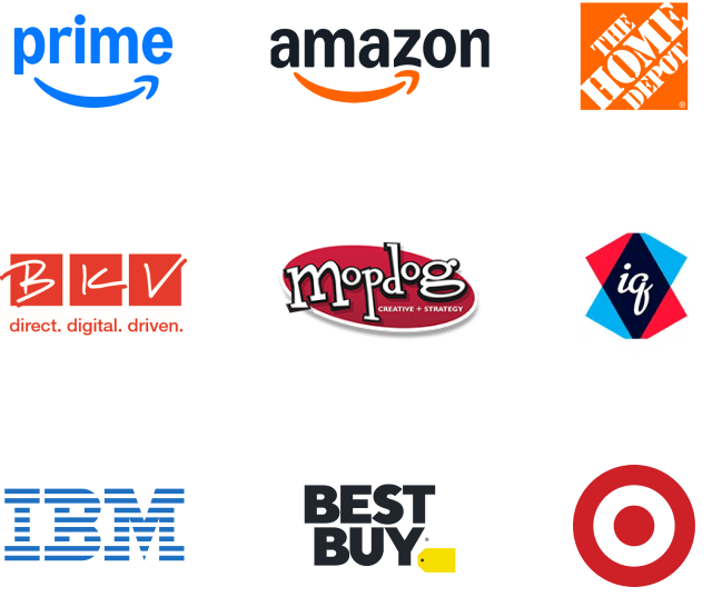 Logos of companies I have provided services.